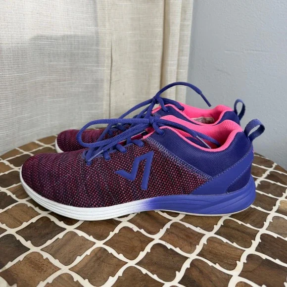 Vionic Adley Walking Sneakers Mesh Knit Purple Pink Women's Shoe Size 9 Wide - Picture 2 of 12